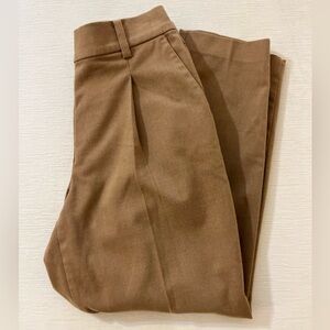 Loft Pants - Women’s Small Tan - Pull On Ankle Cropped